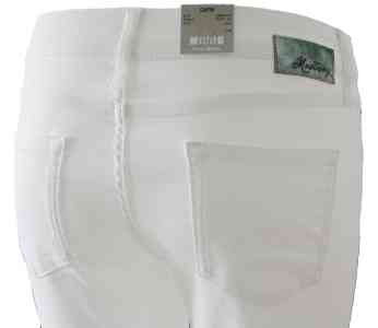 MUSTANG Capri Damen Jeans Jasmin White
